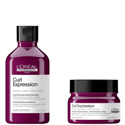 Serie Expert Curl Expression Moisture Shampoo 300ml & Masque 250ml