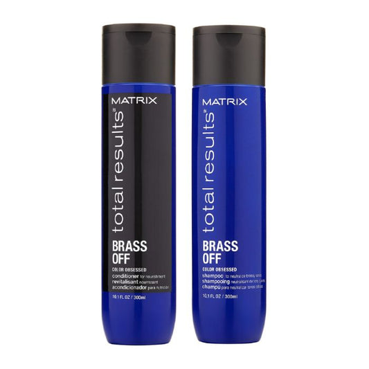 Matrix Total Results Brass Off Shampoo & Conditioner 300ml