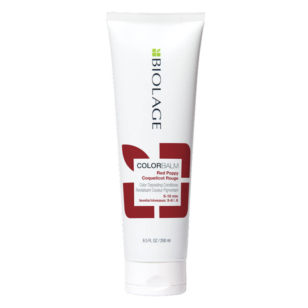 Biolage ColorBalm Color Depositing Conditioner in Red Poppy 250ml