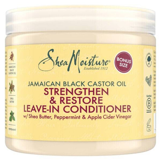 Shea Moisture Jamaican Black Castor Oil Strengthen & Restore Leave-In Conditioner 431ml